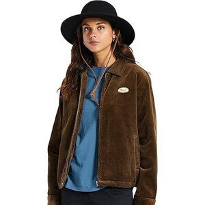 Brixton Wide Brimmed Wool Tiller Hat Black‎ Women 7 1/4” or M